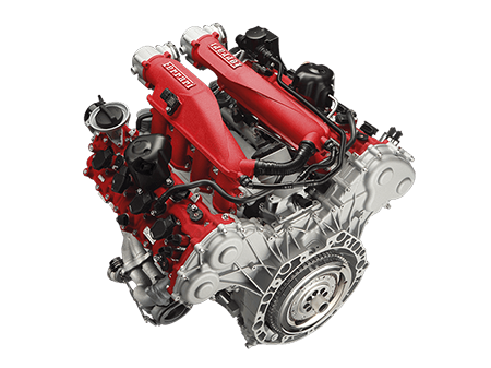 Ferarri 488 gtb engine