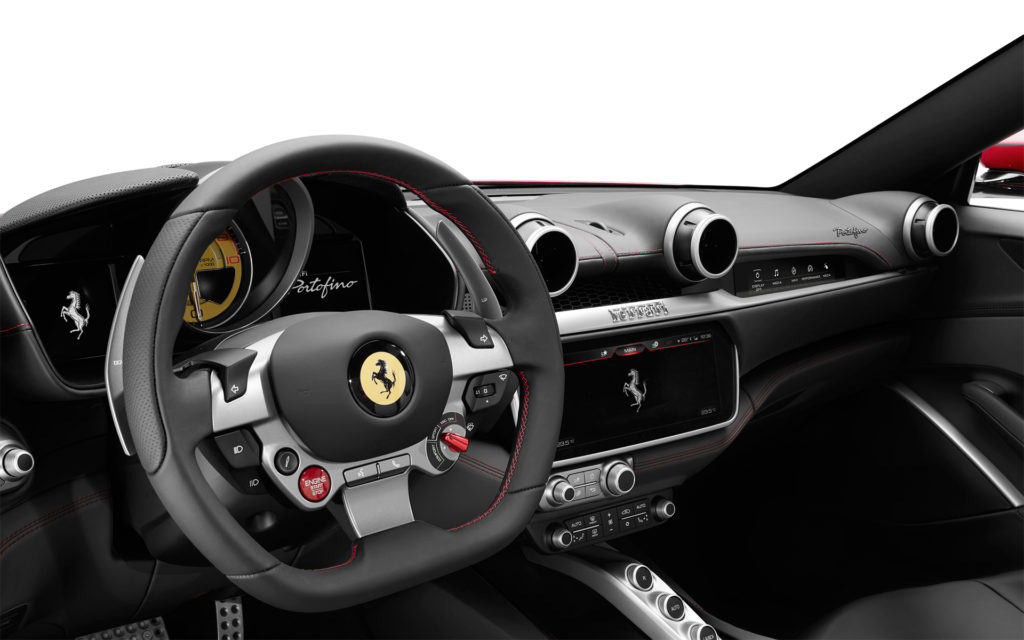 Ferrari Portofino interior