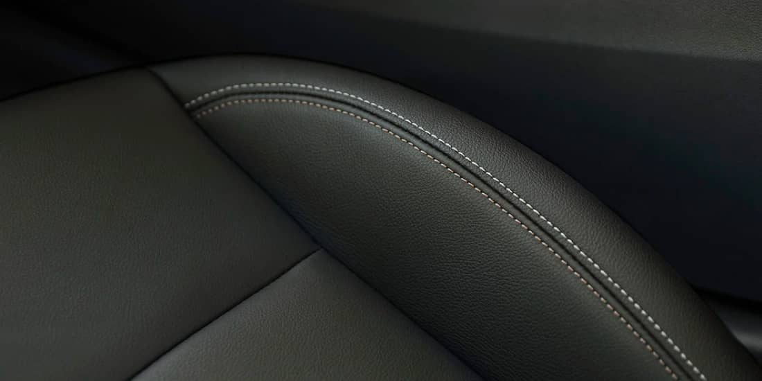 A Regal Sport Back's leather seat trim