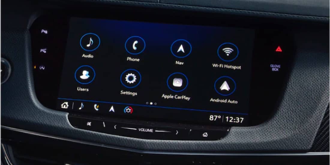 2020 Cadillac CT6-V Technology and Media Screen