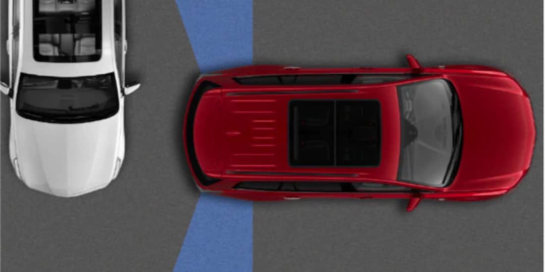 2020 Cadillac XT6's Rear Cross Traffic Alert