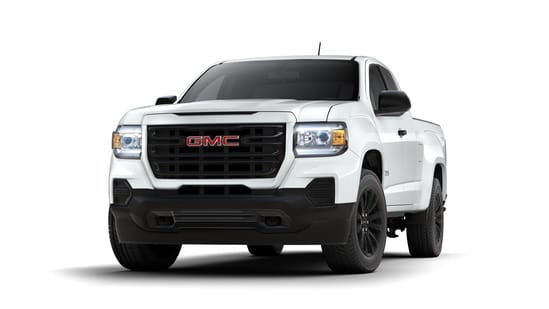 Front angled image of GMC Canyon