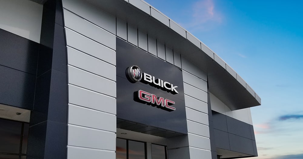 Buick GMC dealer storefront