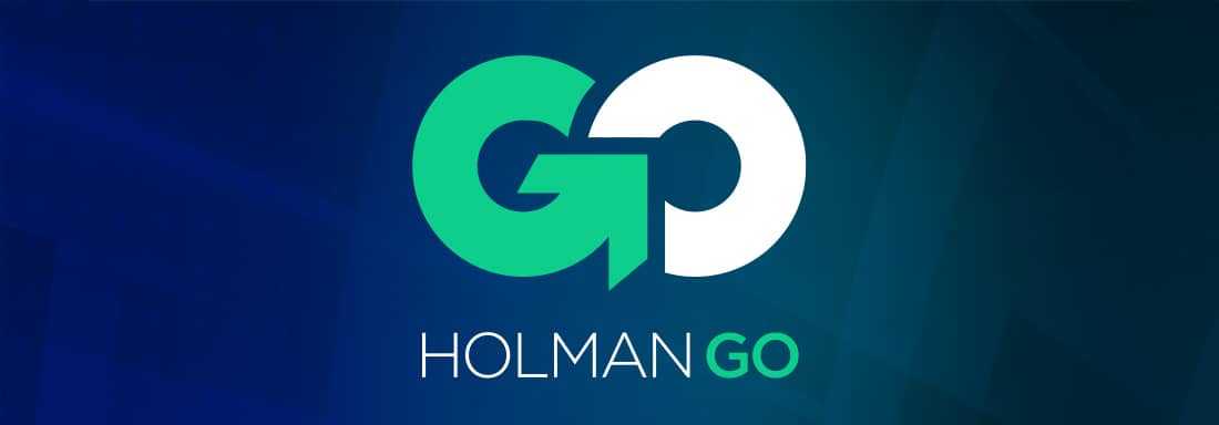 Holman GO banner