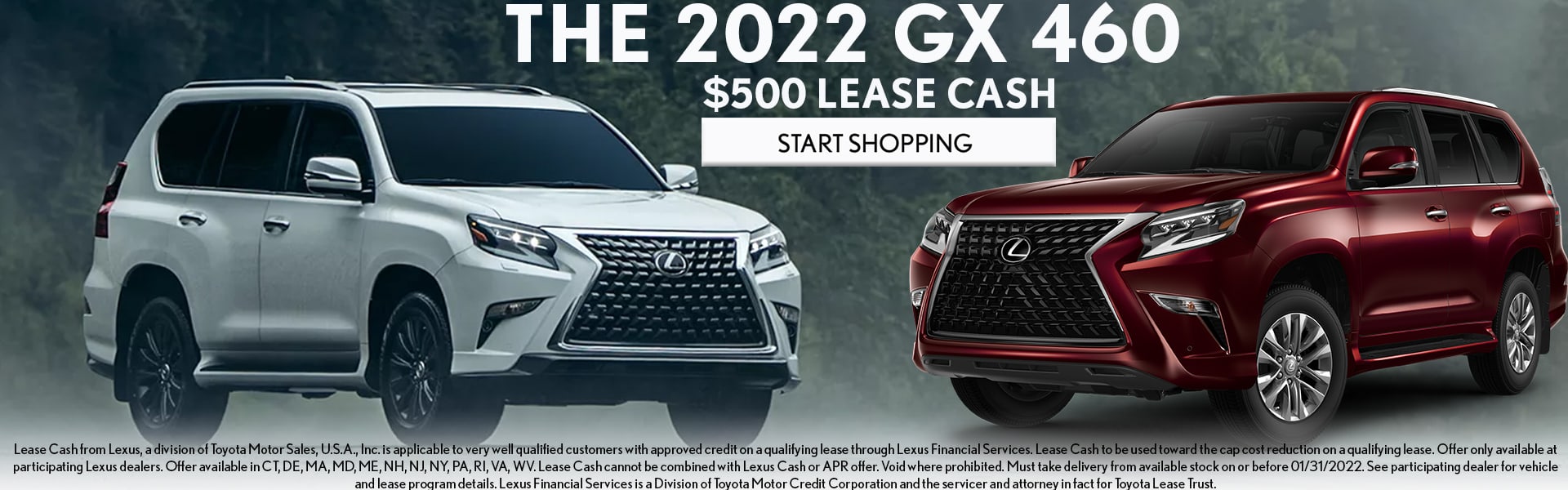 2022 Lexus GX 460 special offer