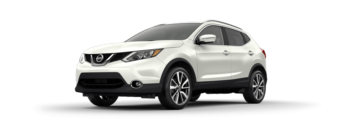 white 2018 nissan rogue sport