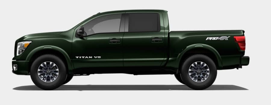 nissan titan midnight pine