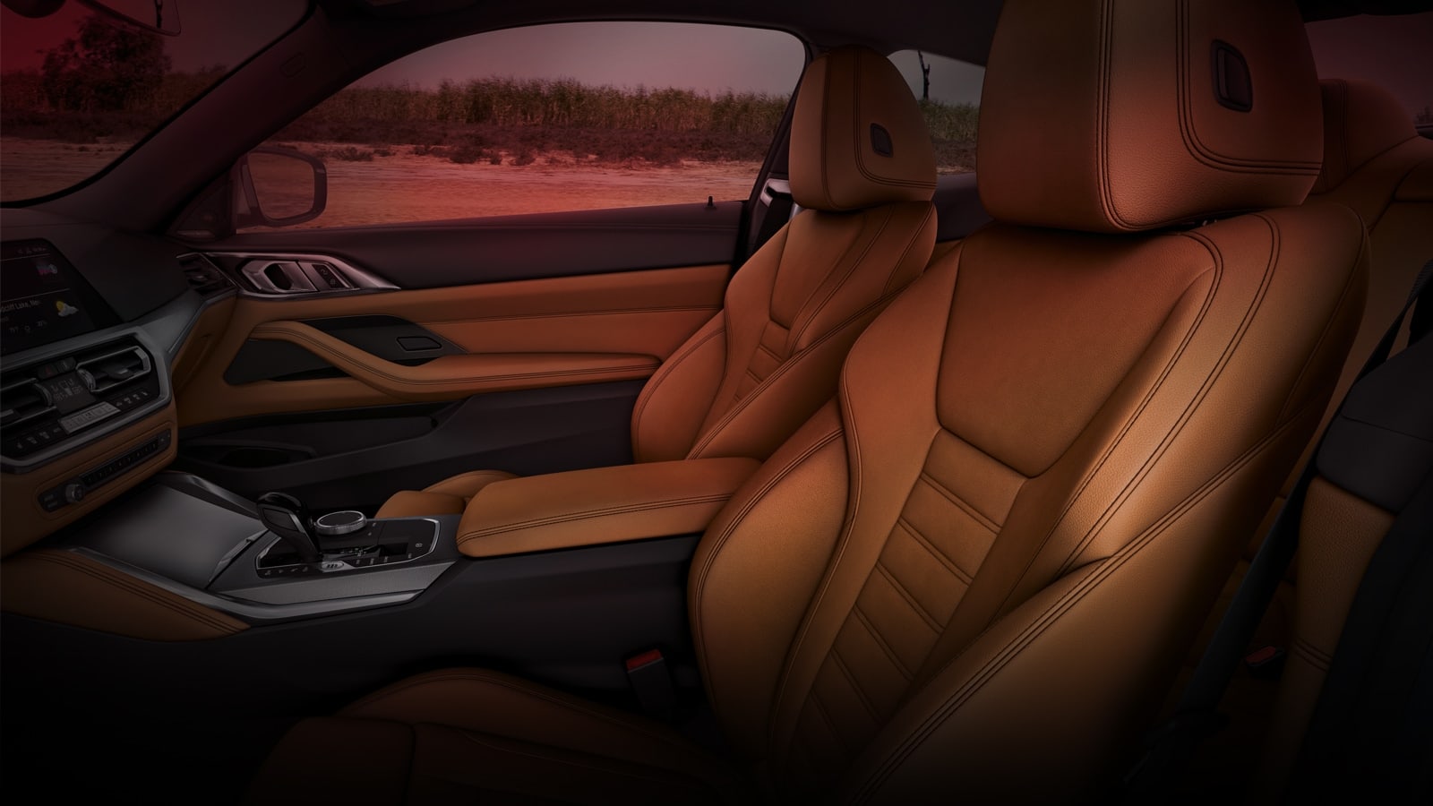 Front Sport Seats in the 2021 BMW 4 Series Coupe provide an optimal level of support and comfort for dynamic driving.