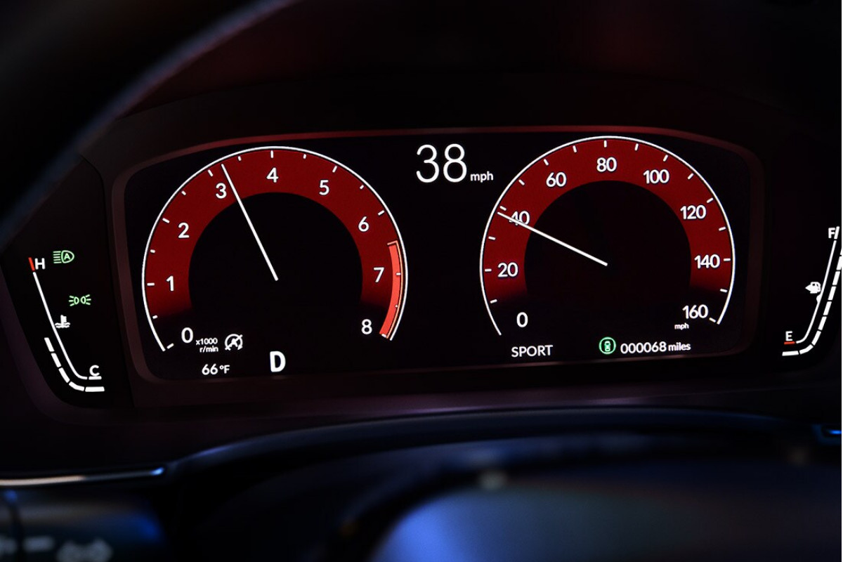 2022 Honda Civic Speedometer